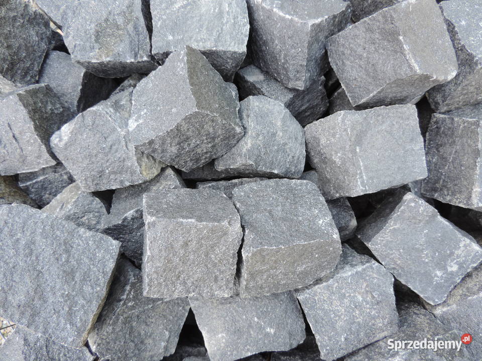 KOSTKA GRANITOWA CZERWONA VANGA Granit Oświęcim