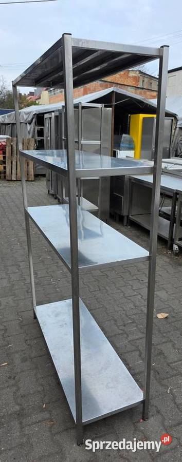 Regał Gastro Magazynowy 4 Półki 12040180 M1616 N Nowe Skalmierzyce
