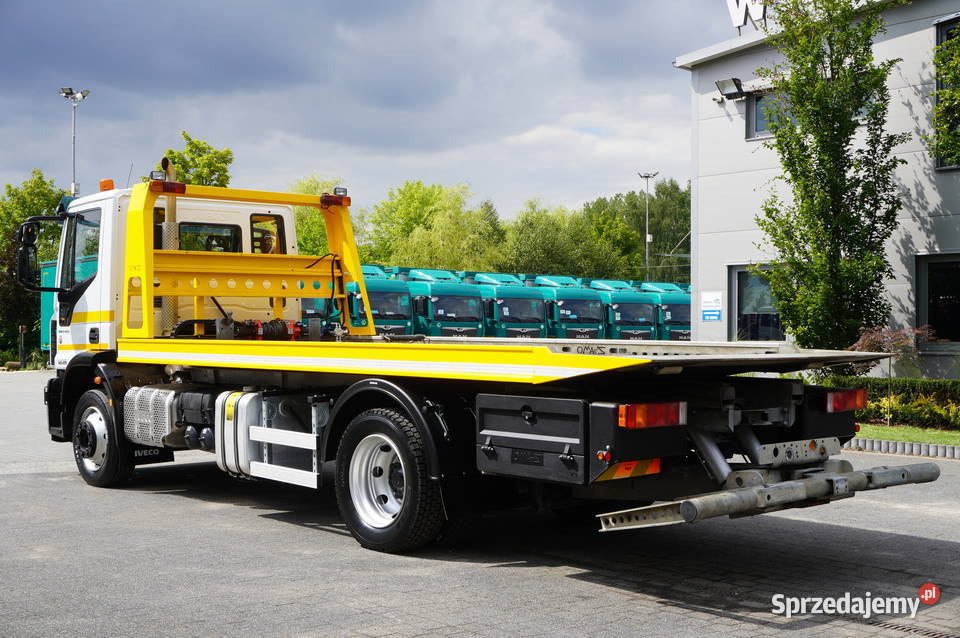 Iveco Eurocargo 160210 75000 Opuszczana laweta małopolskie Kraków