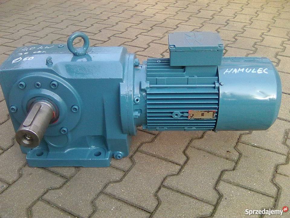 Motoreduktor 4 kW 36 obr 3faz Produkcja Leszno
