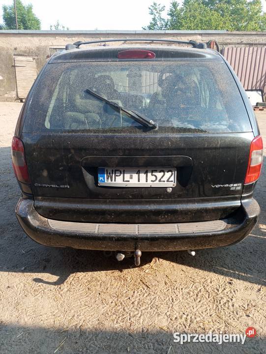 Chrysler Voyager 24 czarny Golub-Dobrzyń