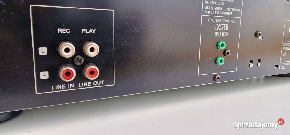 Kenwood magnetofon dwukasetowy KX W 4080 KXW4080 Międzychód