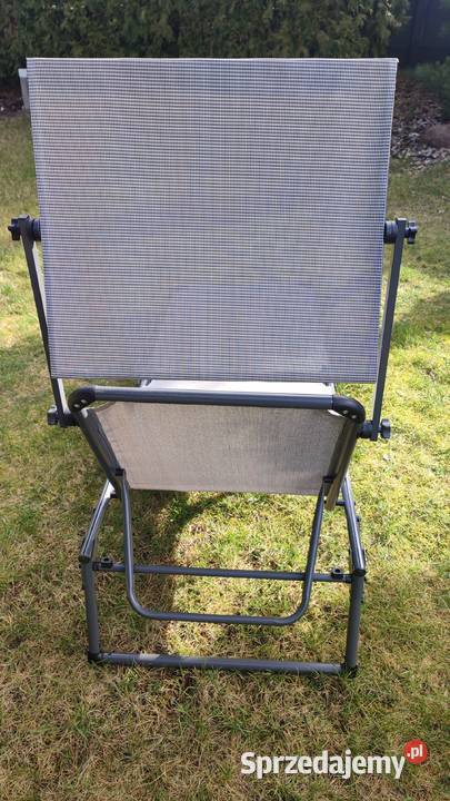 Leżak Łóżko składane z daszkiem materac Bydgoszcz