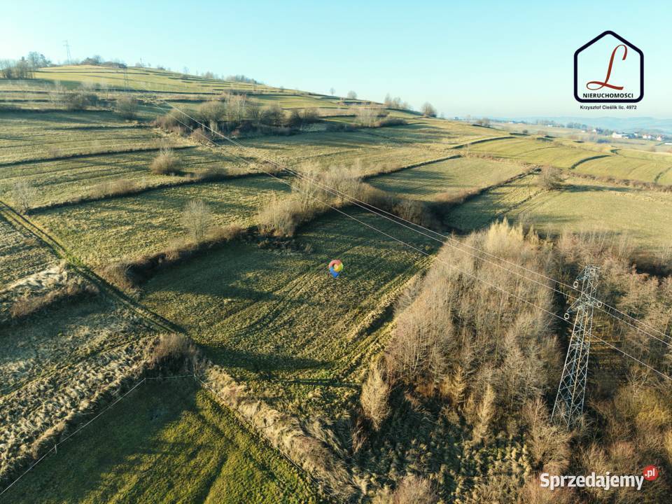 Działka rolna o pow 34 ar Grybów Siołkowa