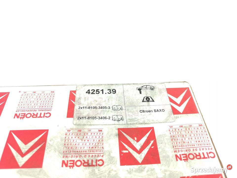KLOCKI HAMULCOWE PRZÓD CITROEN SAXO XSARA sprzedam