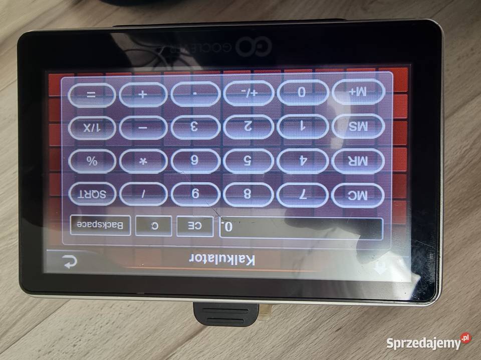 Sprawna Nawigacja GPS GoClever NAVIO 505 Uchwyt Sosnowiec