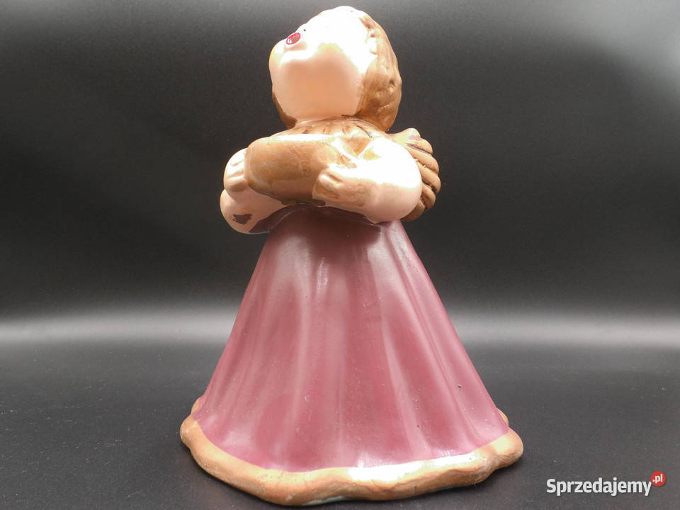 Figurka anioł ceramika Porcelana i szkło wielkopolskie Raszków