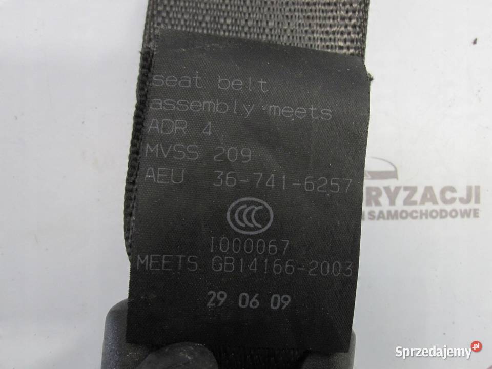OPEL CORSA D LIFT 12r pas bezpieczeństwa lewy osobowe świętokrzyskie