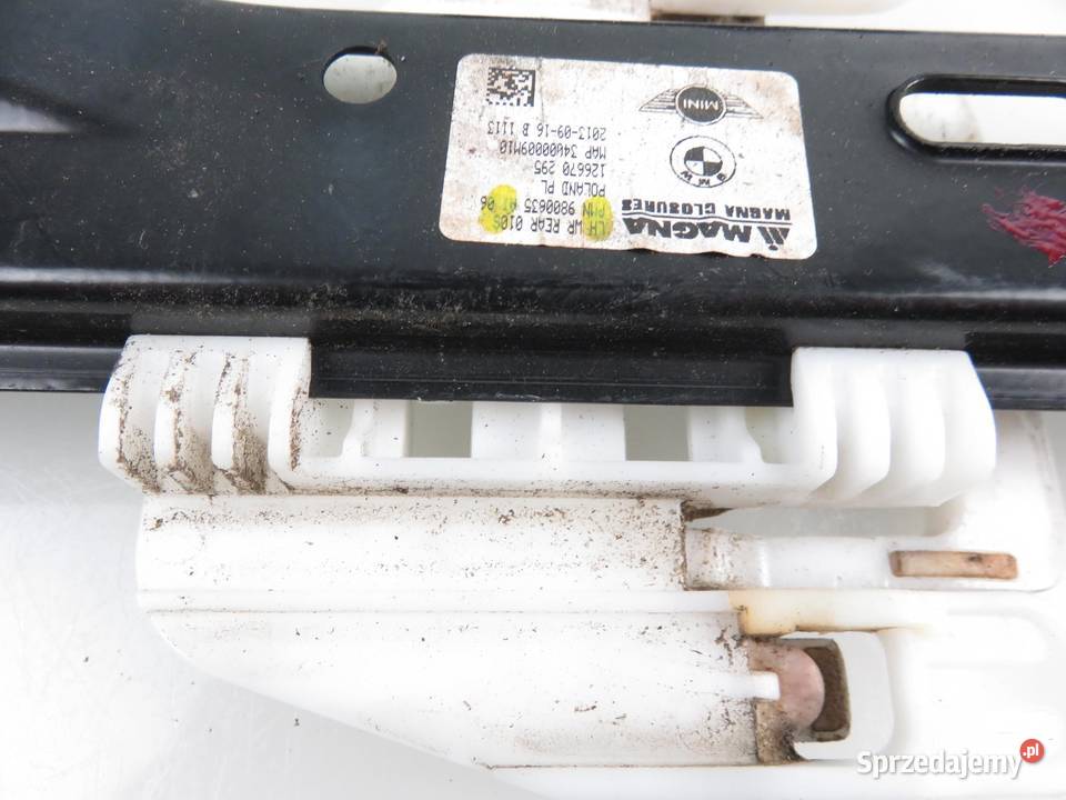 PODNOŚNIK LEWY TYLNY MINI COUNTRYMAN R60 9800635