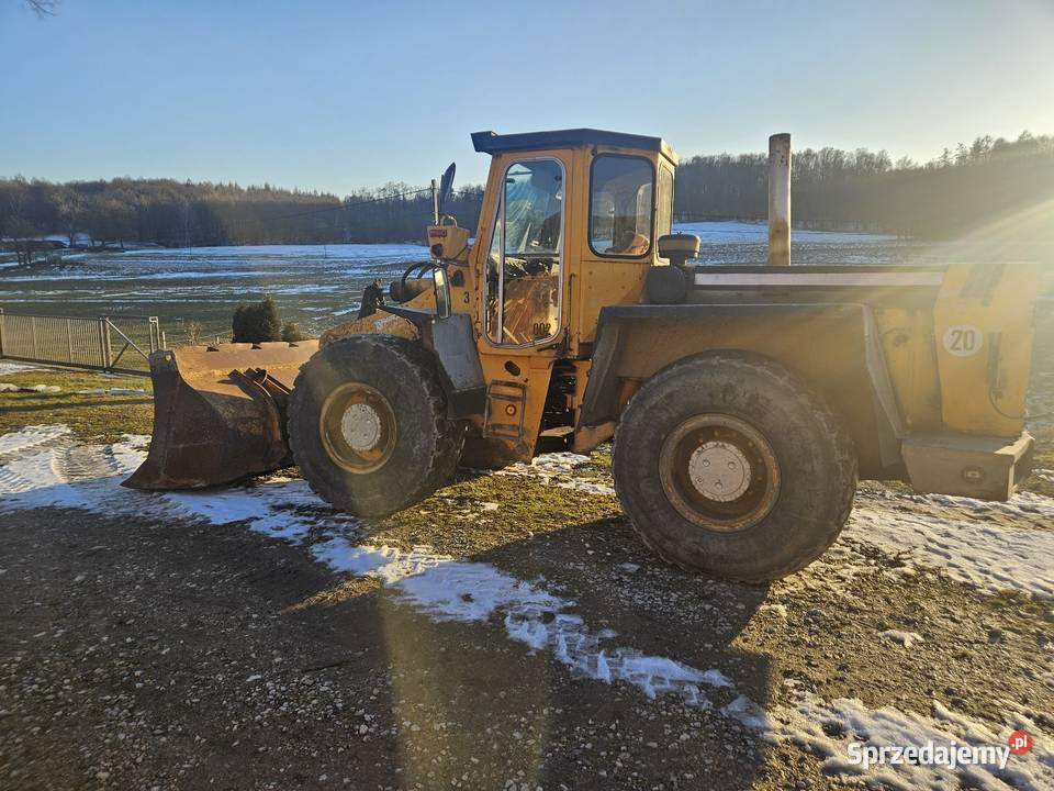 Hanomag 55 6c fadroma ładowarka koparka Rok produkcji 1989