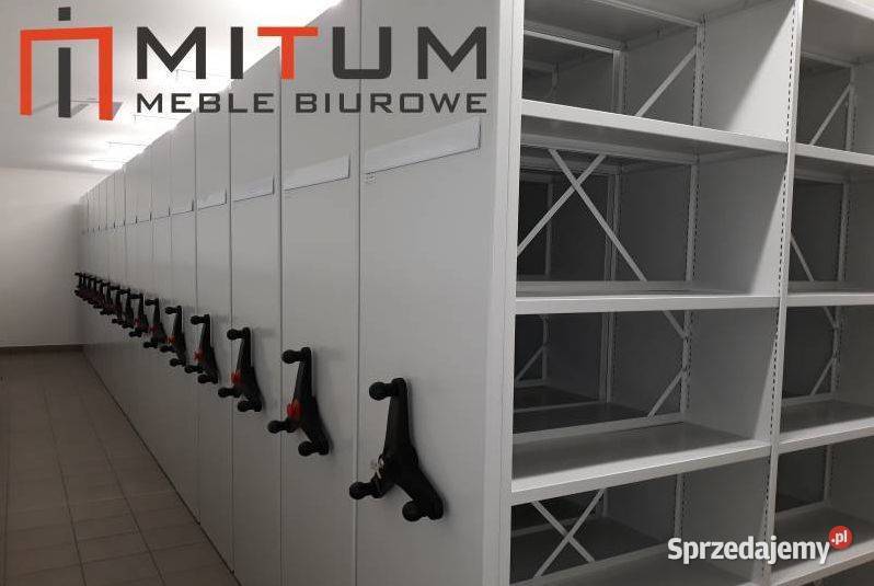 Regały przesuwne projektowanie dostawa i montaż Świętochłowice sprzedam