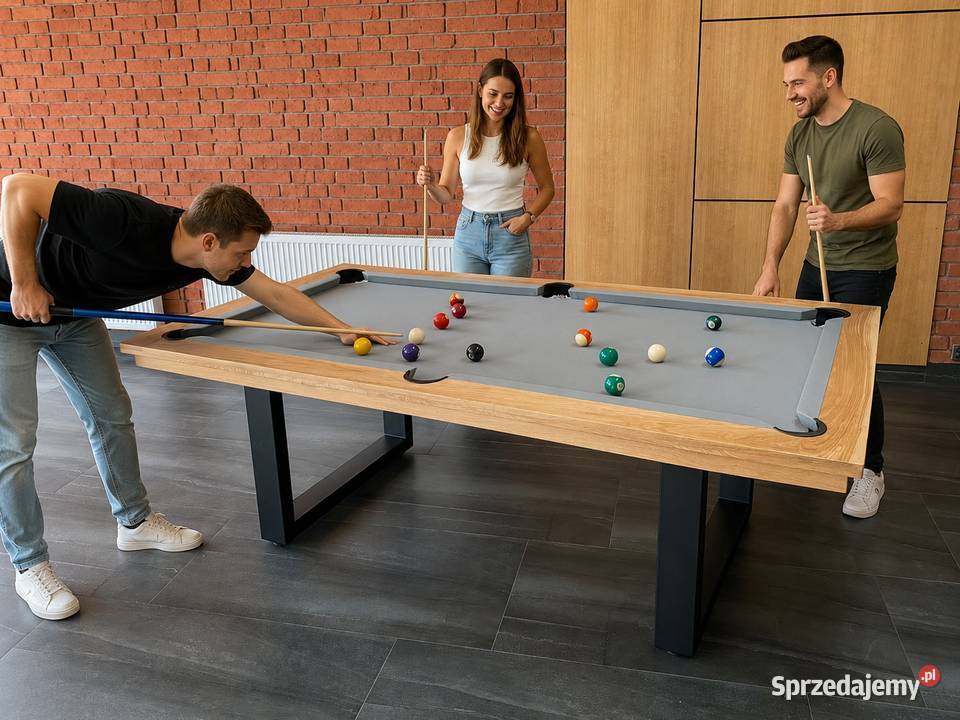 Stół bilardowo loftowy BERGAMO z blatem 214cm świętokrzyskie Kielce