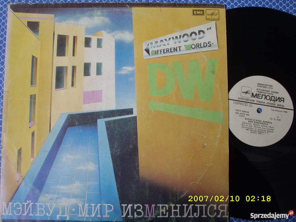Rock LP MAYWOODDIFFERENT WORLDS Wołów