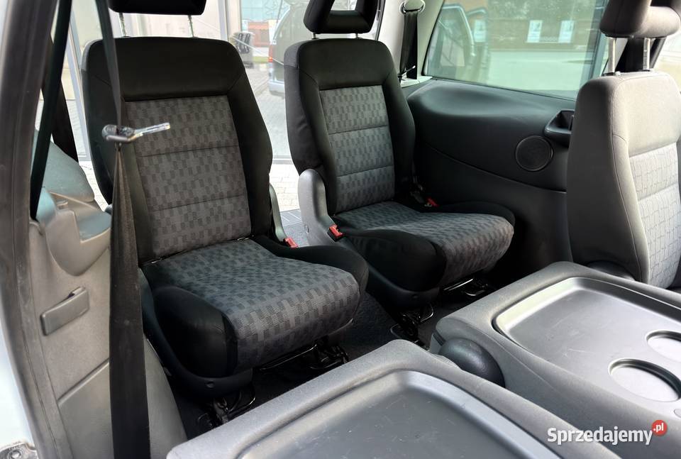 Śliczny 7 osobowy Seat Alhambra 140 diesel Radomsko