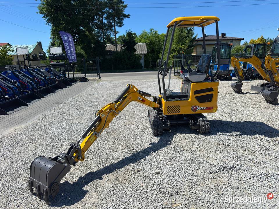 Nowa Minikoparka XGV EKO10JS z 2026 Roku Waga Złoczew sprzedam