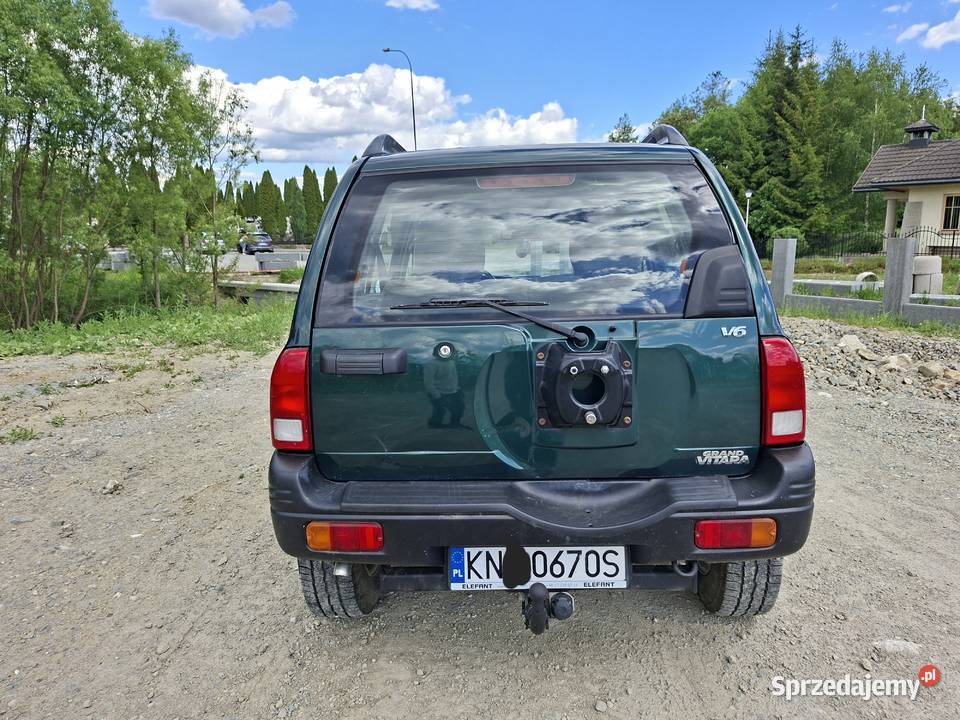 Suzuki Grand vitara 2 5v6 LPG KLIMA Stan iIgła Rok produkcji 2000 Rabka-Zdrój