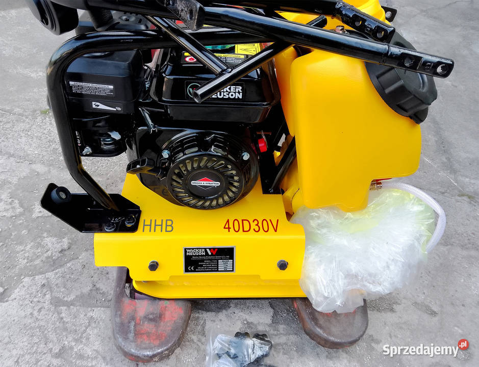 Zagęszczarka Wacker Neuson HHB 40D30V z matą Gdańsk sprzedam