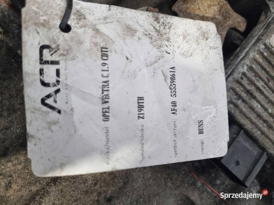 SKRZYNIA BIEGÓW Opel Signum Vectra C 19 CDTI Chełm