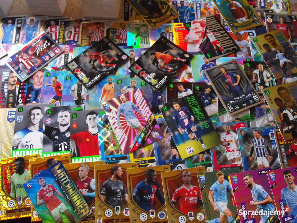Karty piłkarskie TOPPS PANINI Super zestaw 225 Sport i Wypoczynek Mykanów