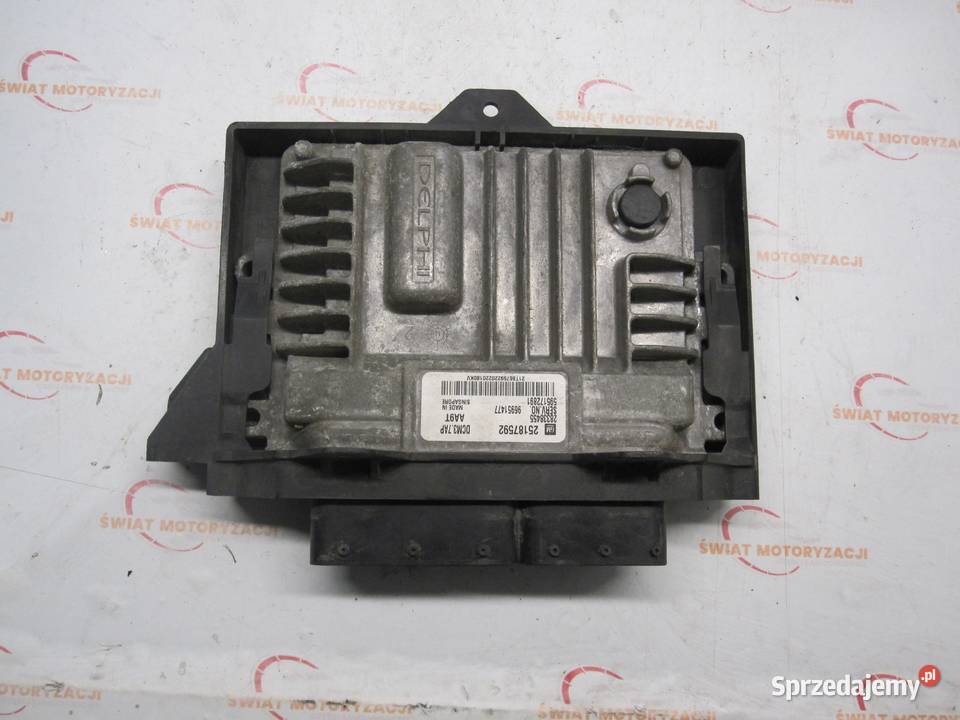 KOMPUTER STEROWNIK SILNIKA 25187592 CHEVROLET Kielce