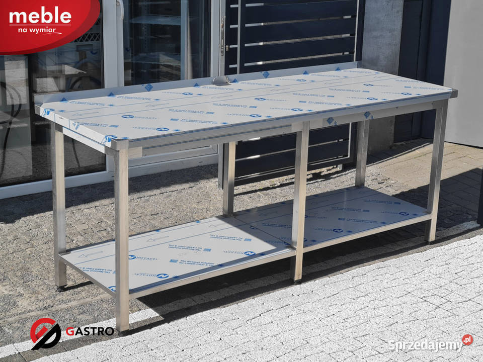 Stół przyścienny gastronomiczny z półką spawany Ostrów Wielkopolski