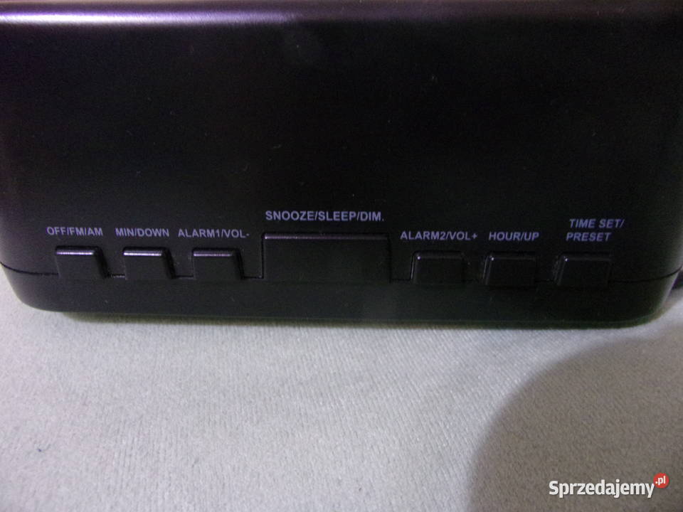 Radia Angielskie z zegarem lustrzanym FMAM Tesco Elektronika Warszawa