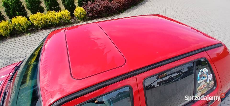 Volkswagen Golf 1991 zabytkowy żółte tablice Rok produkcji 1991 Łochów