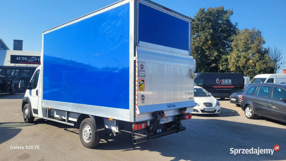 Fiat Ducato 23 MultiJet 160 Kontener 4m z Windą nieuszkodzony Gniewkowo