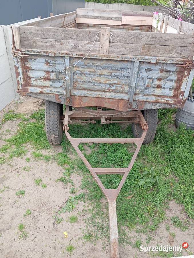Sprzedam przyczepę jako złom użytkowy Solec sprzedam