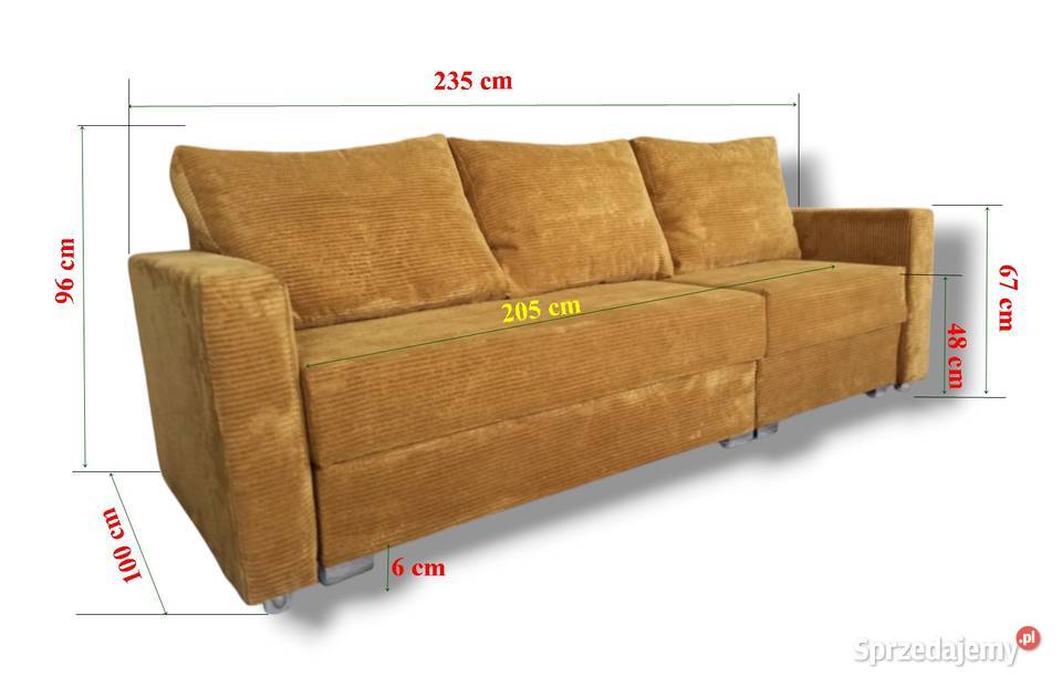 Sofa i Narożnik w jednym PLUS rozkładany Fotel Wrocław sprzedam