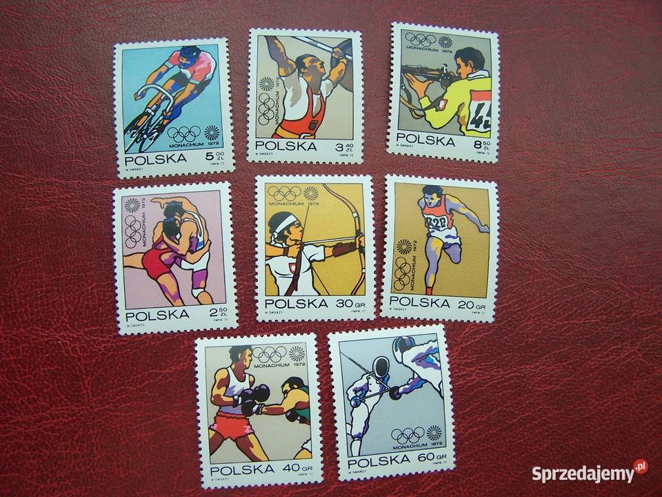 Polska 1972 MNH Mi 214956 Sport Olimpiada Tychy sprzedam