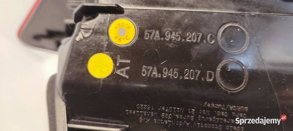 SKODA KAROQ LAMPA LEWY TYŁ 57A945207D dolnośląskie
