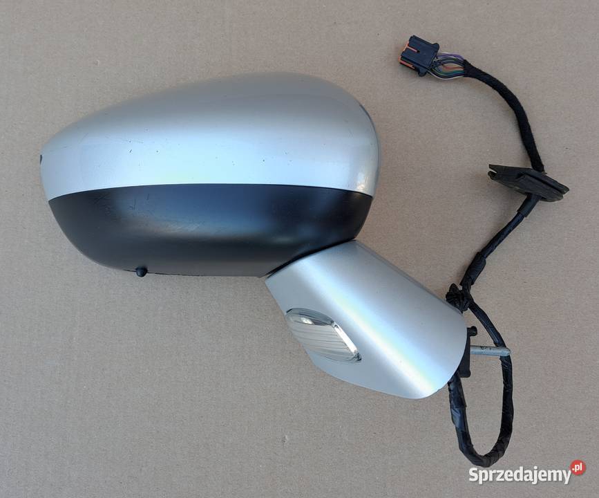 Lusterko zewnętrzne prawe 10 Pin Citroen C5 X7 Mielęcin
