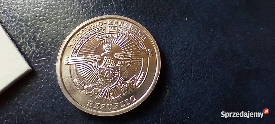 Stare monety 1 dram 2004 Bażant Górski Karabach Antyki, Sztuka, Kolekcje podkarpackie Lesko sprzedam