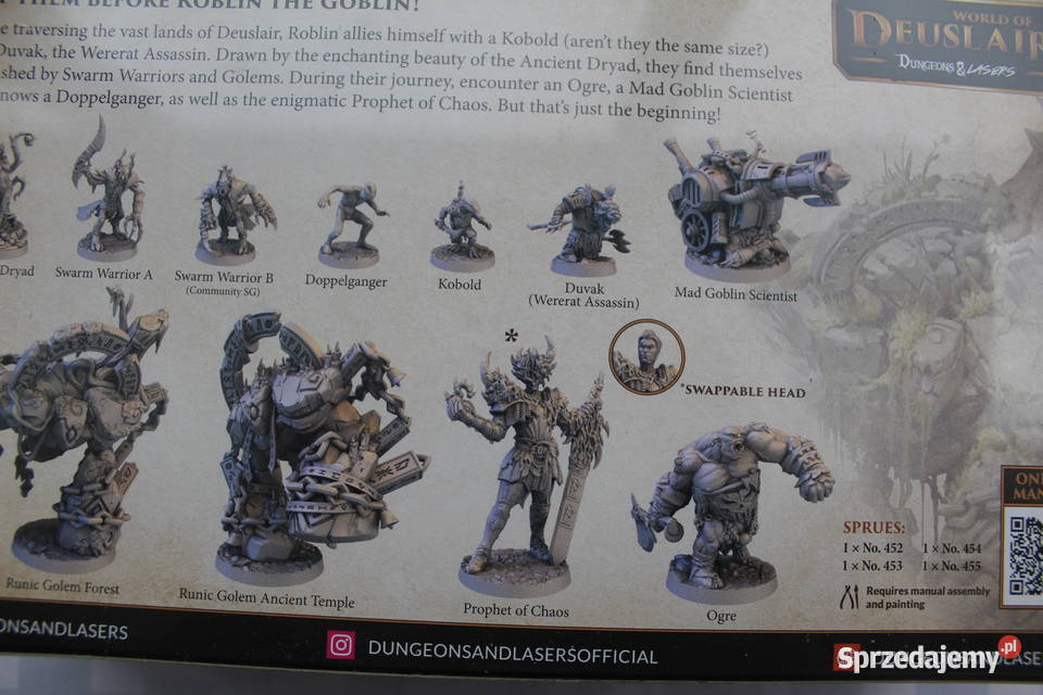 Runic Golem Mad Goblin Scientist Prophet Of śląskie sprzedam