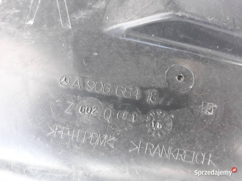 MERCEDES SPRINTER W906 NADKOLE PRAWE PRZEDNIE wielkopolskie Międzychód sprzedam