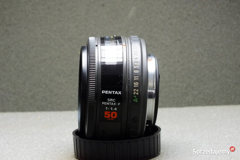 Obiektyw SMC PentaxF 50mm f14 stan optyczny Lubin