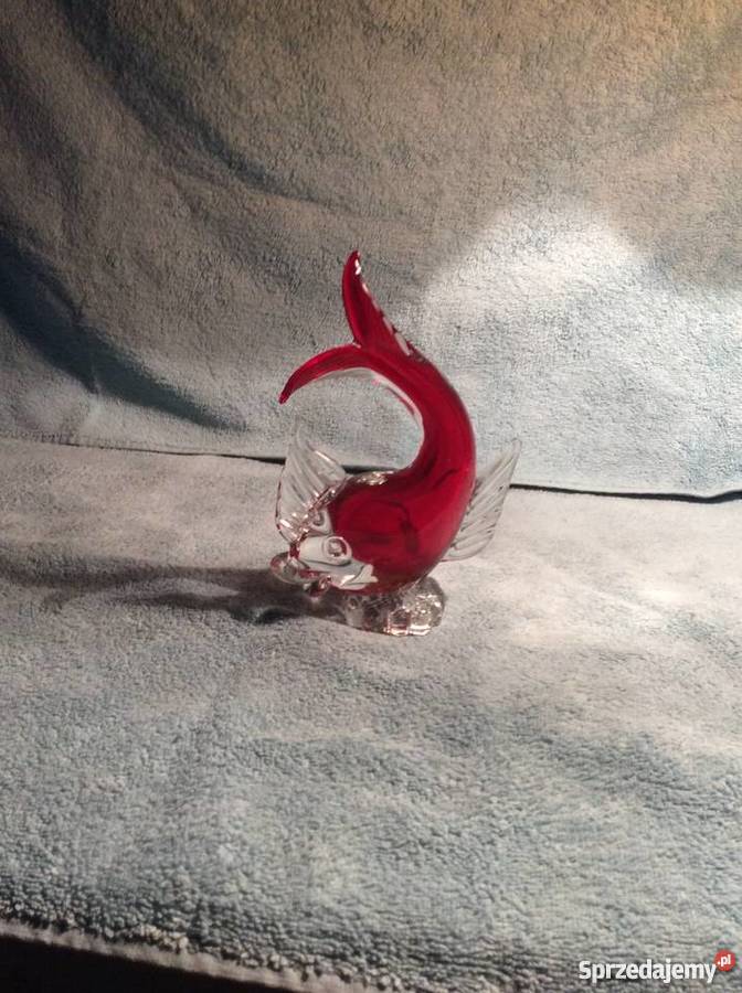 Murano czerwona rybka Poznań