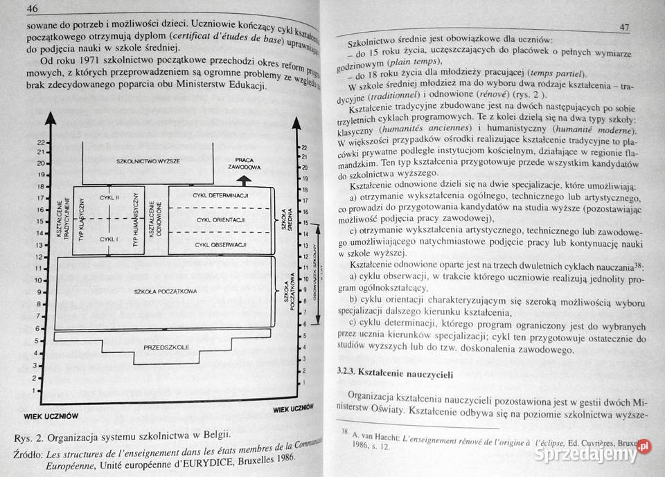 Systemy szkolne Unii Europejskiej Dobromir Rok wydania 1997 Chełm