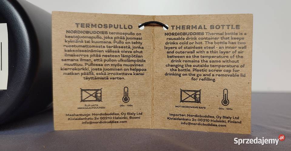 Butelka termiczna termos 550ml Niezadowolony Jasień sprzedam
