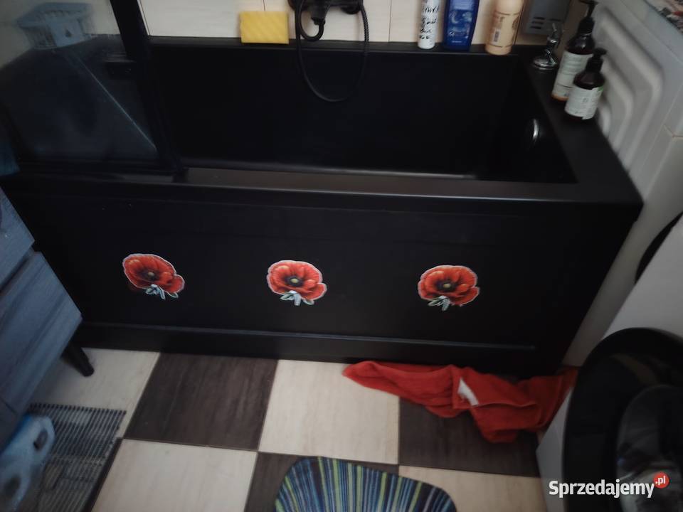 Wanna Sensea czarna 150x70 z obudową Gdańsk sprzedam