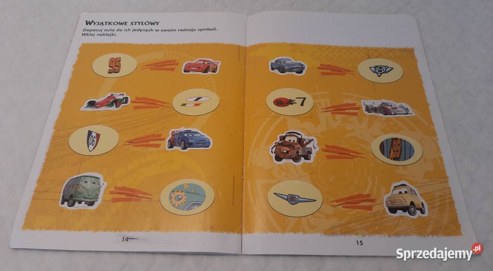 Auta Kolekcja Filmowa Ameet 2017 Książeczki