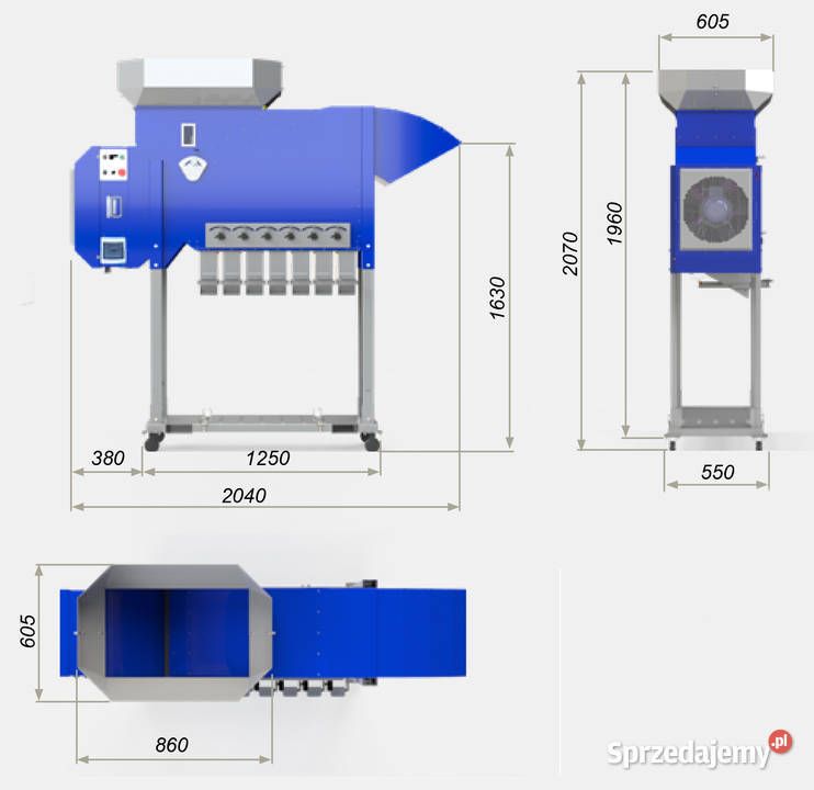 CZYSZCZALNIA do zboża ASM 5 th Separator do Kraków sprzedam