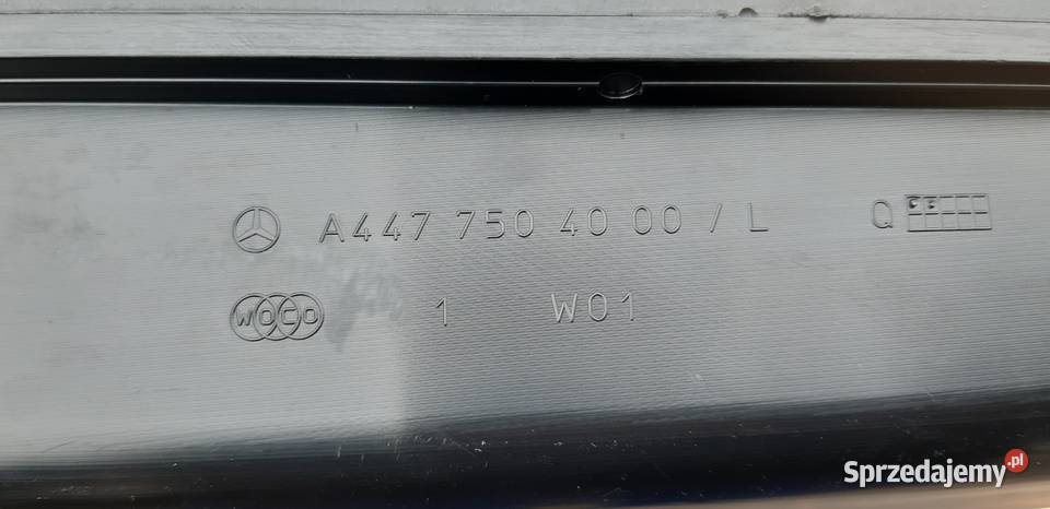 MERCEDES VITO W447 USZCZELKA DRZWI PRAWA lubuskie