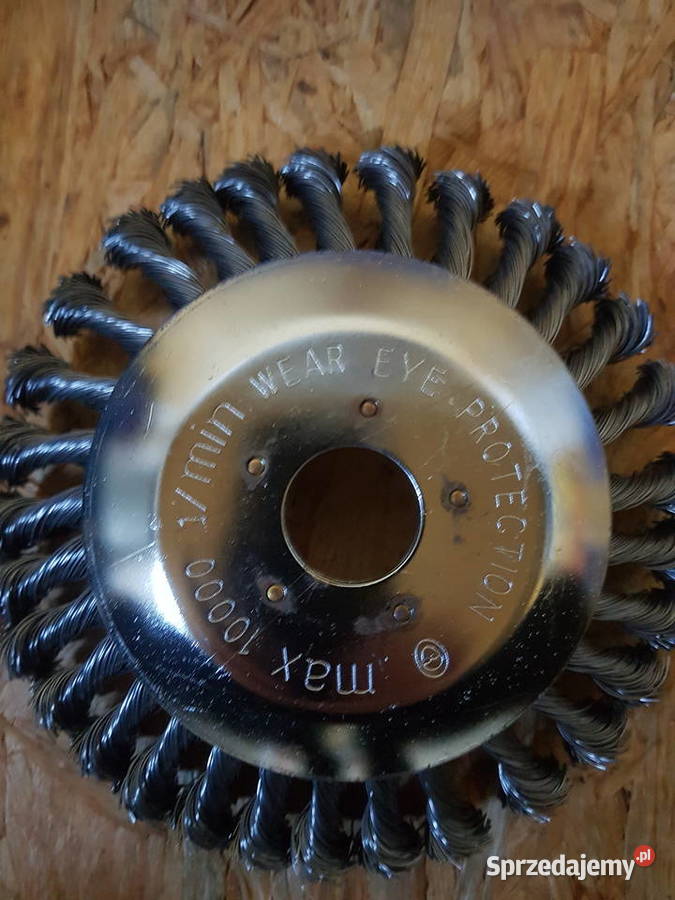 SZCZOTKA DRUCIANA DO KOSY 160 mm DRUCIAK TARCZA Głogowa sprzedam