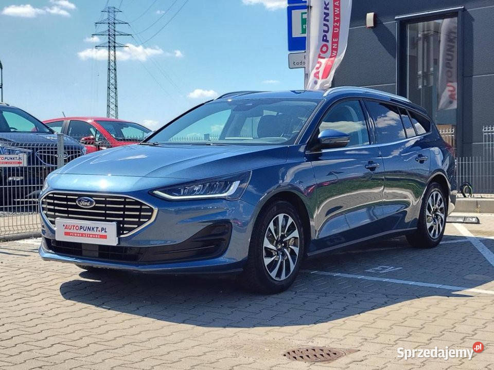 FORD Focus 2023r LED Kamera CarPlay VC Tempomat automatyczna Poznań