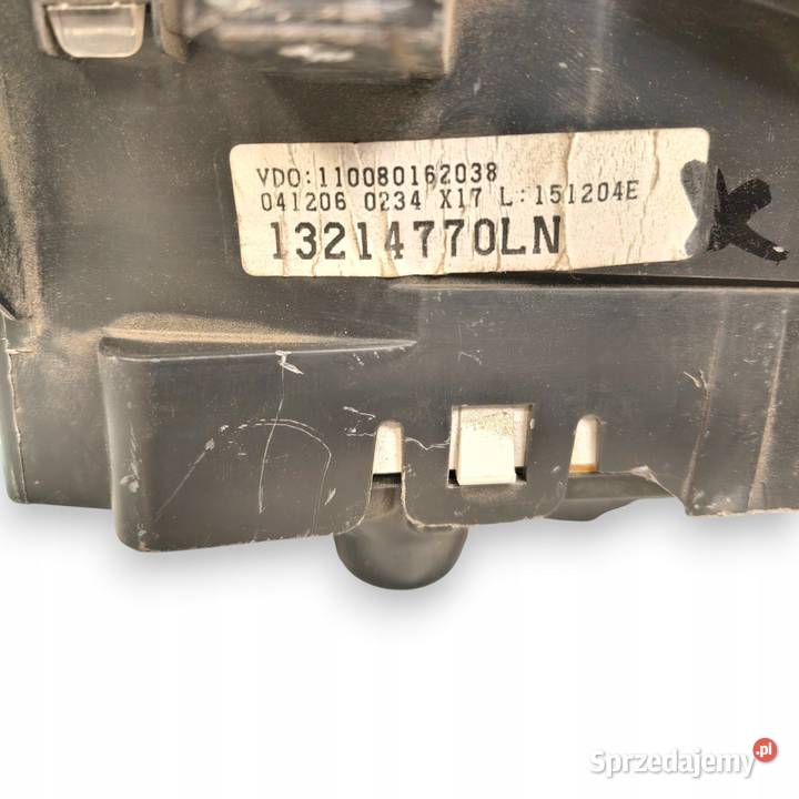 LICZNIK ZEGARY 13214770 LN Opel Meriva A 13 17 osobowe sprzedam