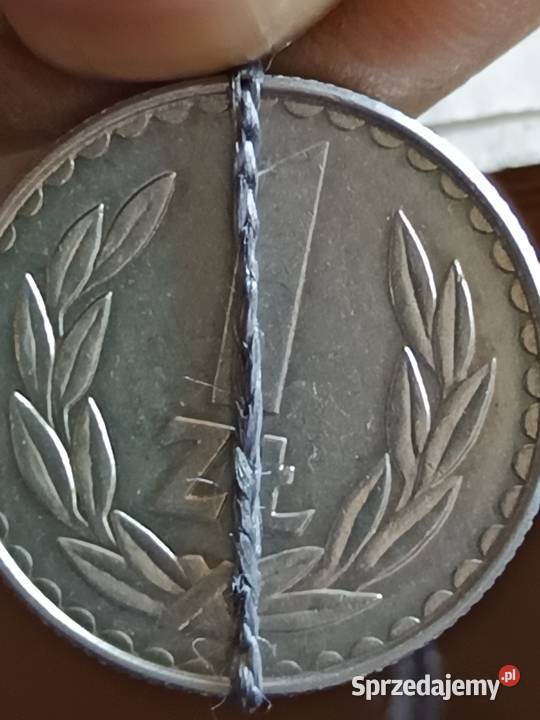 Sprzedam monete 1 zloty 1988 mala skretka