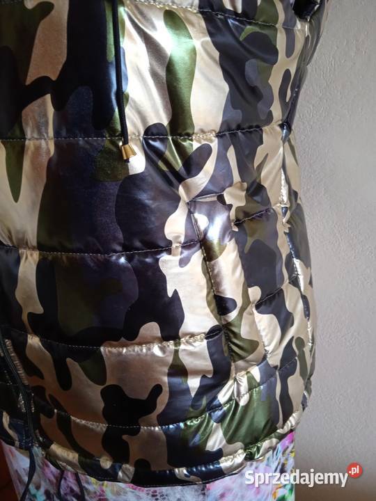 Kamizelka pikowana złote moro XL Starachowice sprzedam