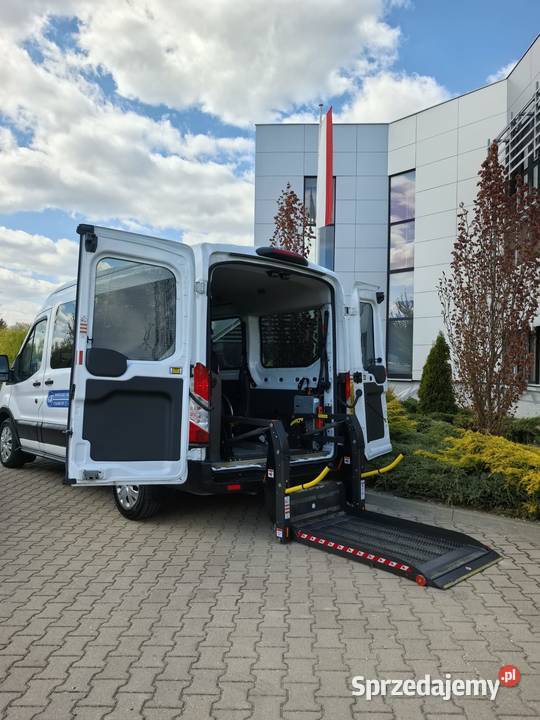 Ford Transit winda przewóz osoby na wózku z Poznań